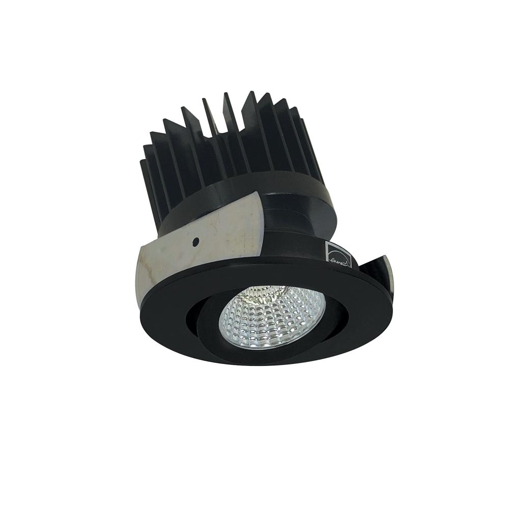 2" Iolite LED Round Adjustable Gimbal, 1500lm/2000lm/2500lm (varies by housing), 5000K, Black