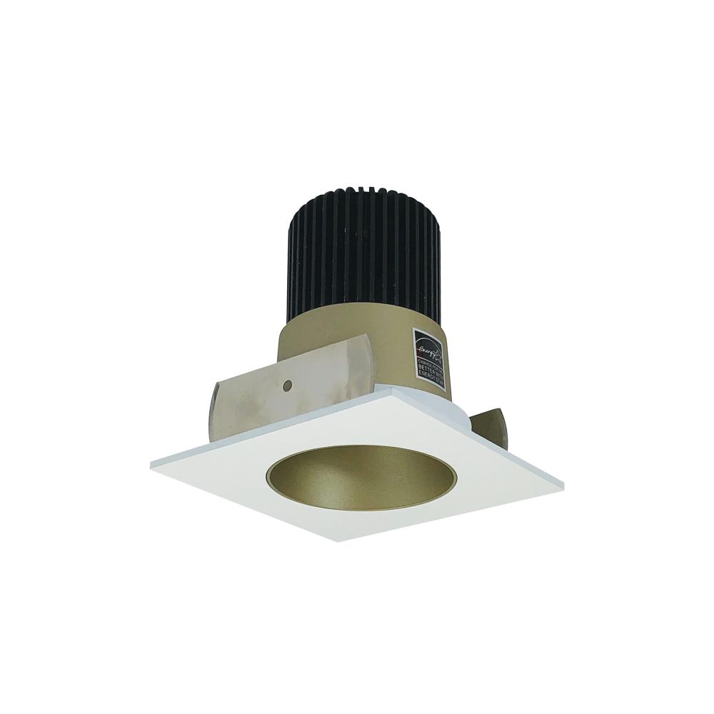 2" Iolite LED Square Reflector with Round Aperture, 1000lm / 14W, 5000K, Champagne Haze