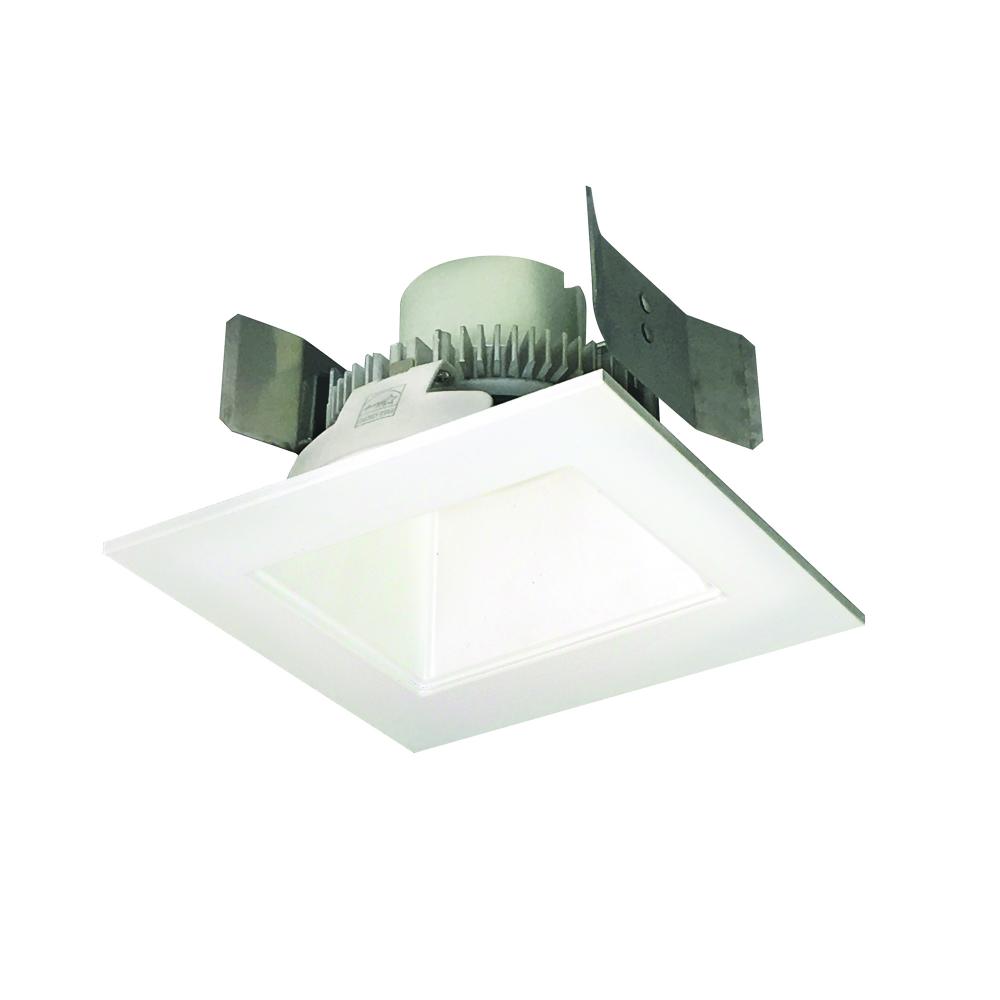 5" Cobalt Click LED Retrofit, Square Reflector, 1000lm / 12W, 3500K, White Reflector / White