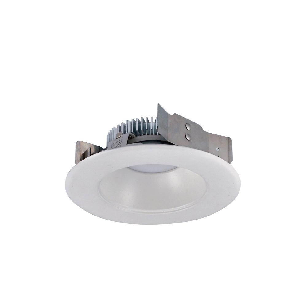 4" Cobalt Shallow High Lumen LED Trim, Round Reflector, 850lm, 3500K, White