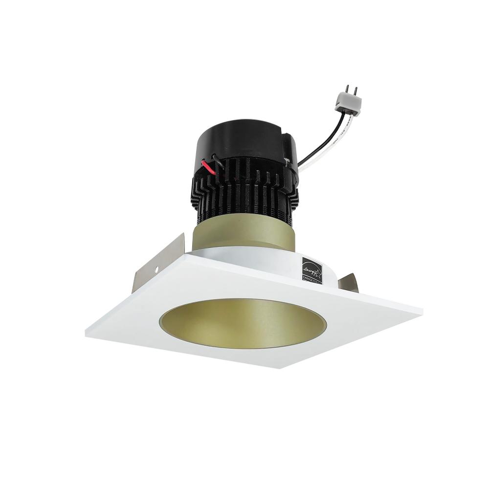 4" Pearl Low Voltage LED Square Retrofit Reflector with Round Aperture, 1150lm / 11W, 3000K,