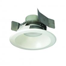 Nora NLCBC2-55140WW/A - 5" Cobalt Click LED Retrofit, Round Reflector, 750lm / 10W, 4000K, White Reflector / White