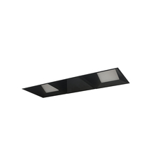 Nora NMIOTL-13-NF-WWW-40X-10-B - Iolite MLS 3-Head Trimless Reflector Kit, 4000K, 1000lm, Black Wall Wash Trims