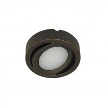 Nora NMP2-A35BZ - 24V Josh Adjustable LED Puck Light, 300lm / 3500K, Bronze Finish