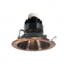 Nora NRMC3-62L127FCO - 6" Marquise III Retrofit, Copper Baffle/Copper Flange, 120-277V; 0-10V Dimming, 1300lm / 12W,