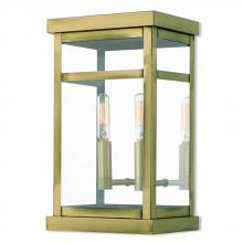 Livex Lighting 20702-01 - 2 Lt AB Outdoor Wall Lantern