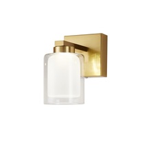 Artcraft AC7391BR - Saville Collection 1-Light Bathroom Brass