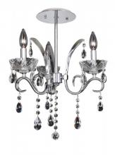 FACETS OF SHREVEPORT 023851-010-FR001 - Catalani 3 Light Flush Mount