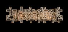 FACETS OF SHREVEPORT 027621-038-FR001 - Vermeer 30 Inch Bath Light