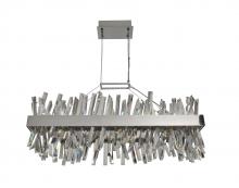 FACETS OF SHREVEPORT 030252-010 - Glacier 36 Inch LED Rectangular Island