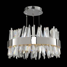 FACETS OF SHREVEPORT 030253-010 - Glacier 20 Inch LED Round Pendant