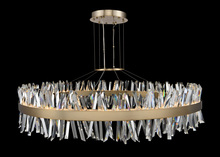 FACETS OF SHREVEPORT 030257-038 - Glacier 60 Inch LED Round Pendant