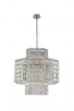 FACETS OF SHREVEPORT 036556-010-FR001 - Livelli 29 Inch Pendant