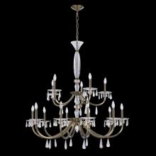 FACETS OF SHREVEPORT 046178-039-FR001 - PASSO 15 LT CHAM GLD CHANDELIER