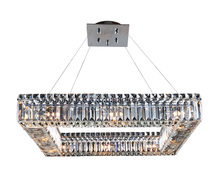FACETS OF SHREVEPORT 11711-010-FR001 - Quadro 26 Inch Square Pendant