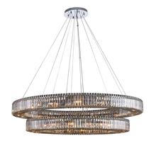 FACETS OF SHREVEPORT 11720-010-FR001 - Rondelle 2 Tier Pendant (47" + 60")