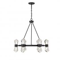 Savoy House 1-1939-12-89 - Dryden 12-Light LED Chandelier in Matte Black