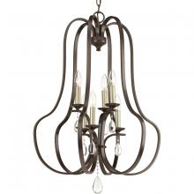 PROGRESS LIGHTING P500100-020 - Anjoux Six-Light Pendant