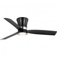 PROGRESS LIGHTING P250121-31M-30 - Brant Collection 52-in. Three-Blade Matte Black Modern Ceiling Fan