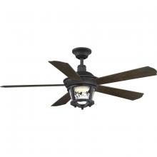 PROGRESS LIGHTING P2576-8030K - Smyrna Collection Indoor/Outdoor 52" Five Blade Ceiling Fan