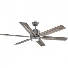 PROGRESS LIGHTING P2586-8130K - Glandon Collection 60" Six Blade Ceiling Fan