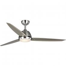 PROGRESS LIGHTING P2592-0930K - Oriole Collection 60" Three-Blade Ceiling Fan with LED Light