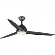 PROGRESS LIGHTING P2592-3130K - Oriole Collection 60" Three-Blade Ceiling Fan with LED Light