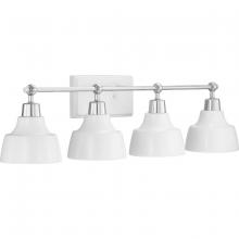 PROGRESS LIGHTING P300203-015 - Bramlett Collection Four-Light Bath & Vanity