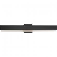 PROGRESS LIGHTING P300407-31M-CS - Semblance Collection 32 in. Matte Black Medium Modern 3CCT Integrated LED Linear Vanity Light