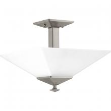 PROGRESS LIGHTING P350107-009 - Clifton Heights Collection 12-3/4" Two-Light Semi-Flush