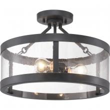 PROGRESS LIGHTING P350119-143 - Gresham Collection Three-Light Semi-Flush Convertible