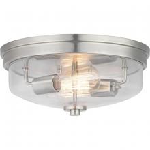 PROGRESS LIGHTING P350121-009 - Blakely Collection Two-Light 13-5/8" Flush Mount