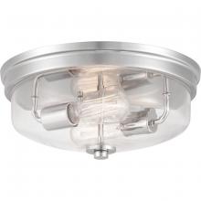 PROGRESS LIGHTING P350121-104 - Blakely Collection Two-Light 13-5/8" Flush Mount