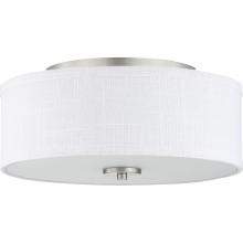 PROGRESS LIGHTING P350130-009 - Inspire Collection 13" Two-Light Flush Mount