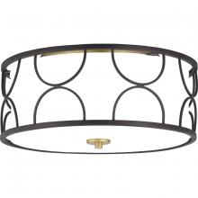 PROGRESS LIGHTING P350132-031 - Landree Collection 16" Three-light Flush Mount