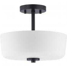 PROGRESS LIGHTING P350137-031 - Tobin Collection Two-Light 12-1/4" Semi-Flush Convertible