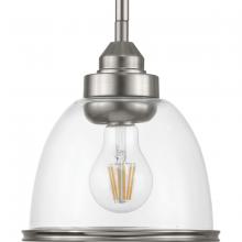 PROGRESS LIGHTING P500137-009 - Saluda Collection One-Light Mini-Pendant