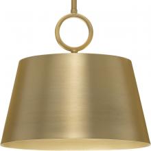 PROGRESS LIGHTING P500367-109 - Parkhurst Collection One-Light New Traditional Brushed Bronze Metal Pendant Light