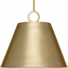 PROGRESS LIGHTING P500368-109 - Parkhurst Collection Three-Light New Traditional Brushed Bronze Metal Pendant Light