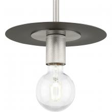 PROGRESS LIGHTING P500392-009 - Trimble Collection One-Light Brushed Nickel Mini Pendant