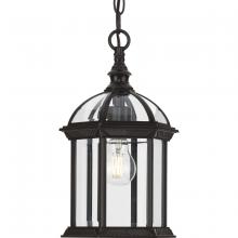 PROGRESS LIGHTING P550122-020 - Dillard Collection One-Light Traditional Antique Bronze Clear Glass Outdoor Hanging Light