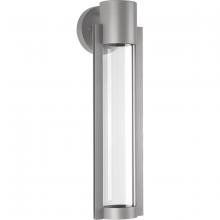 PROGRESS LIGHTING P560056-082-30 - Z-1030 Collection 5" One-Light LED Metallic Gray Medium Modern Wall Lantern