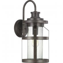 PROGRESS LIGHTING P560096-103 - Haslett Collection One-Light Large Wall Lantern