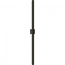 PROGRESS LIGHTING P560371-31M-CS - Z-2040 Collection LED Matte Black Contemporary Extra Large Outdoor Wall Light