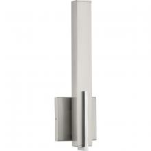 PROGRESS LIGHTING P710051-009-30 - Planck LED Collection One-Light LED Wall Sconce, Brushed Nickel Finish