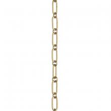 PROGRESS LIGHTING P8756-191 - Accessory Chain - 48" of 9 Gauge Chain in Brushed Gold