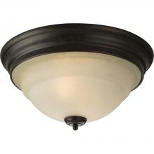 PROGRESS LIGHTING P3184-77 - Torino Collection Two-Light 14-5/8" Close-to-Ceiling