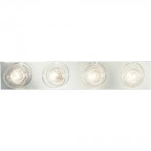 PROGRESS LIGHTING P3298-15 - Broadway Collection Four-Light Polished Chrome Traditional Bath Vanity Light