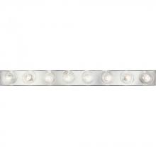 PROGRESS LIGHTING P3300-15 - Broadway Collection Eight-Light Polished Chrome Traditional Bath Vanity Light