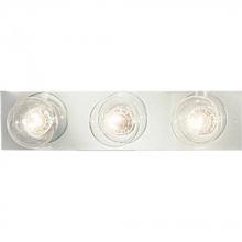 PROGRESS LIGHTING P3333-15 - Broadway Collection Three-Light Polished Chrome Traditional Bath Vanity Light